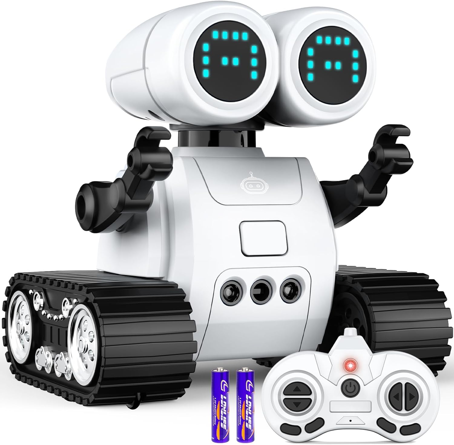 Interactive Robot Toy with Walkie-Talkie & Dance Moves