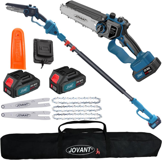 Electric Pole Saw for Tree Trimming with 15Ft Reach Power