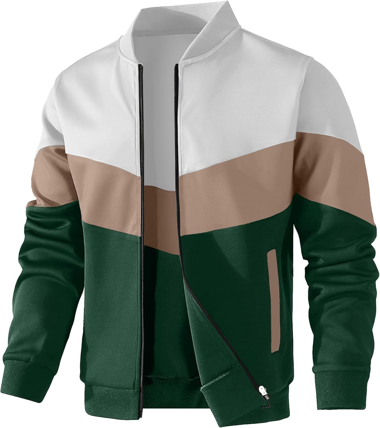 HYPESTFIT Mens Lightweight Jacket for Casual Spring Style