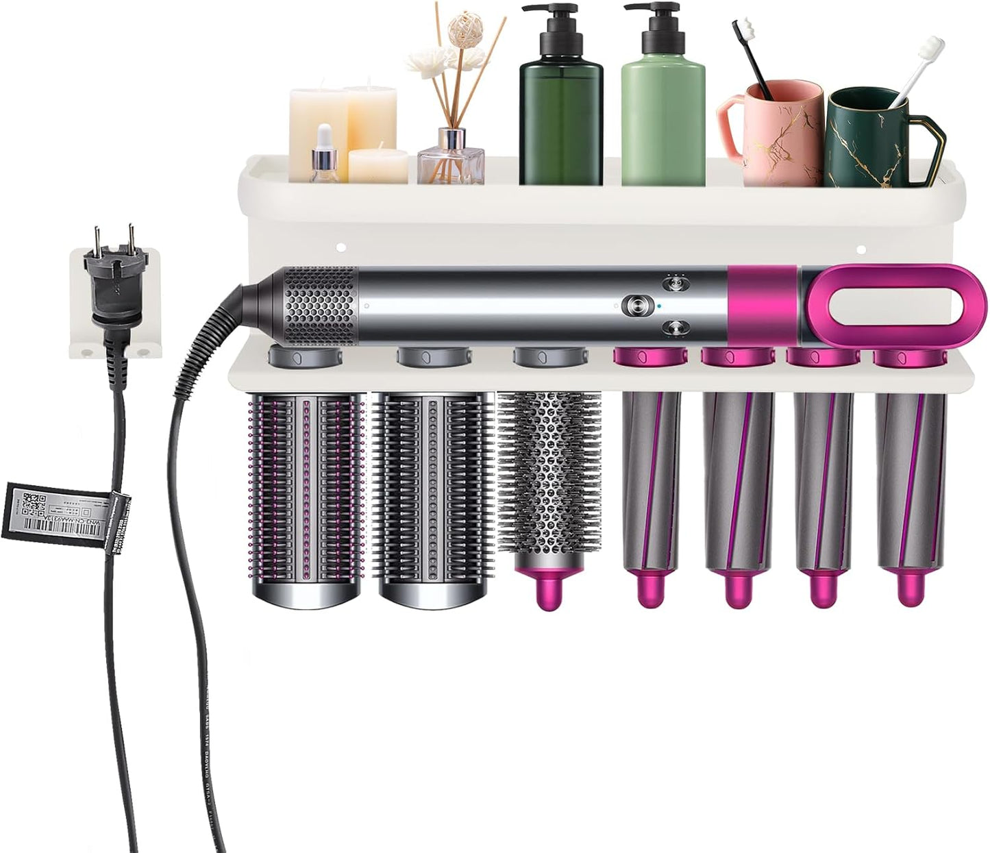 Space-Saving Airwrap Holder Stand - No Drilling Needed!