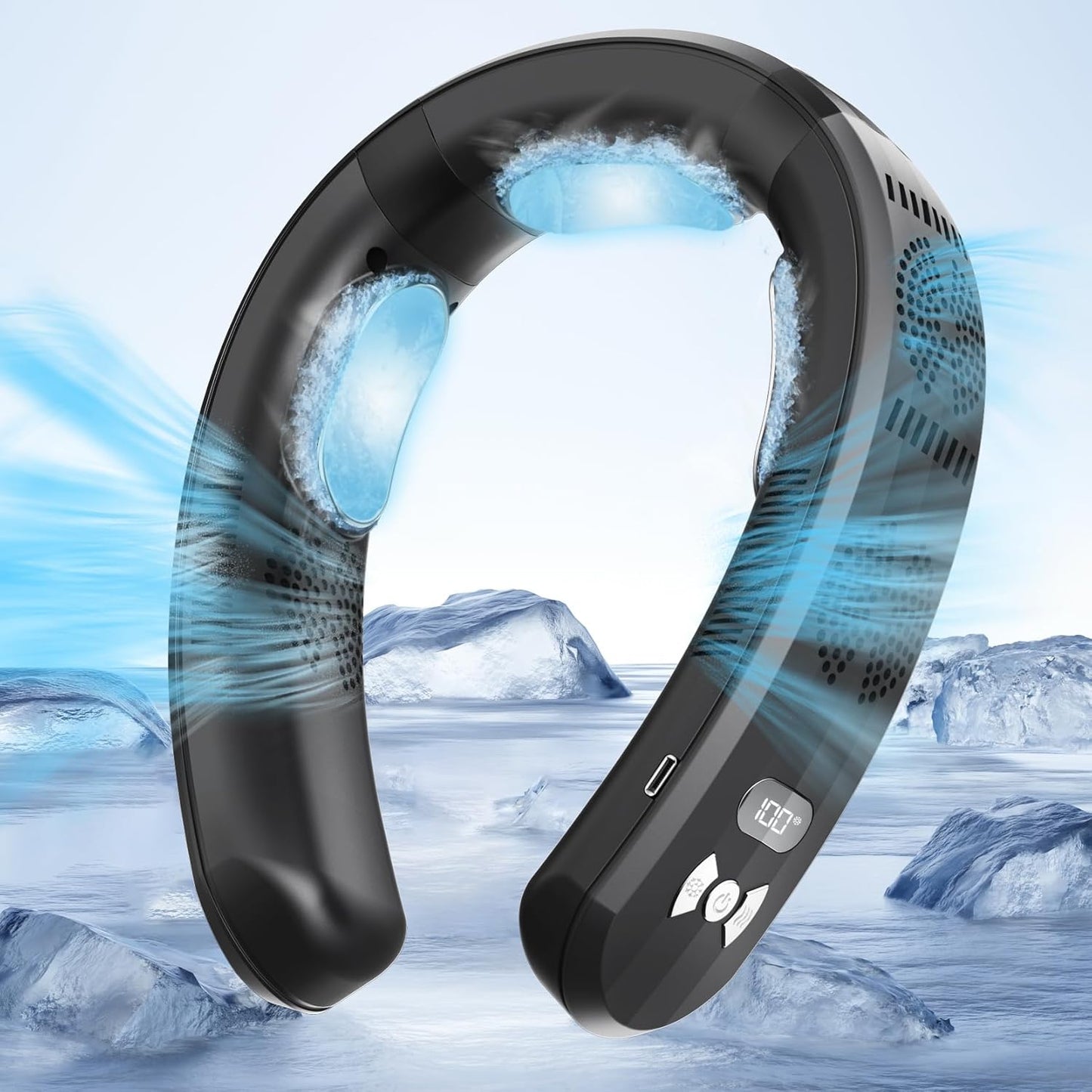 Stay Cool Anywhere with Beglero Portable Neck Fan