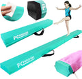 6FT Folding Balance Beam for Kids - Foldable Faux Suede Practice Beam