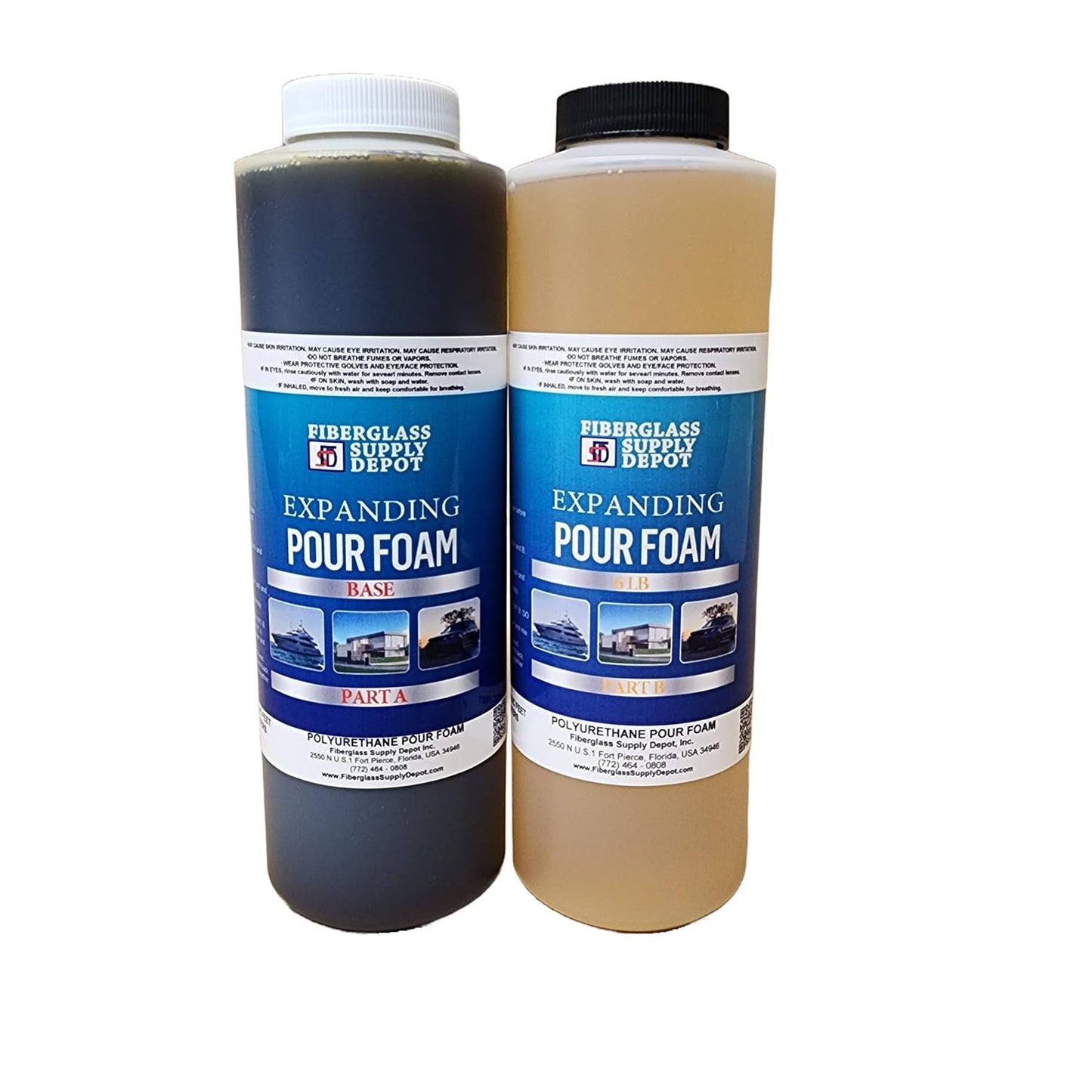 6LB Density Expanding Pour Foam for Boats and Insulation Needs