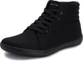 WHITIN Men's Wide Hi-top Minimalist Barefoot Sneakers - Cushioned toe