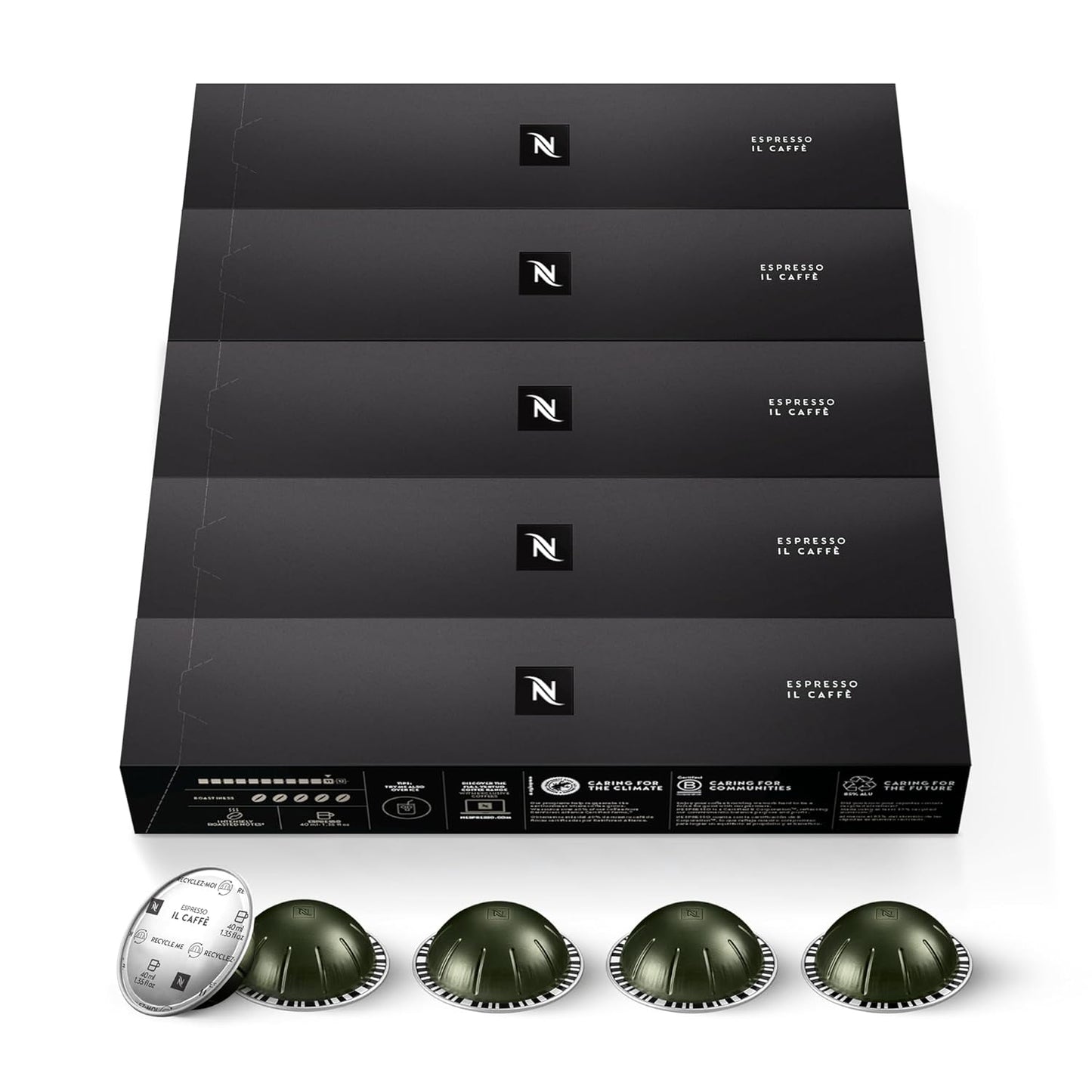 Nespresso Capsules Vertuo Il Caffe 50-Count Espresso Pods Review