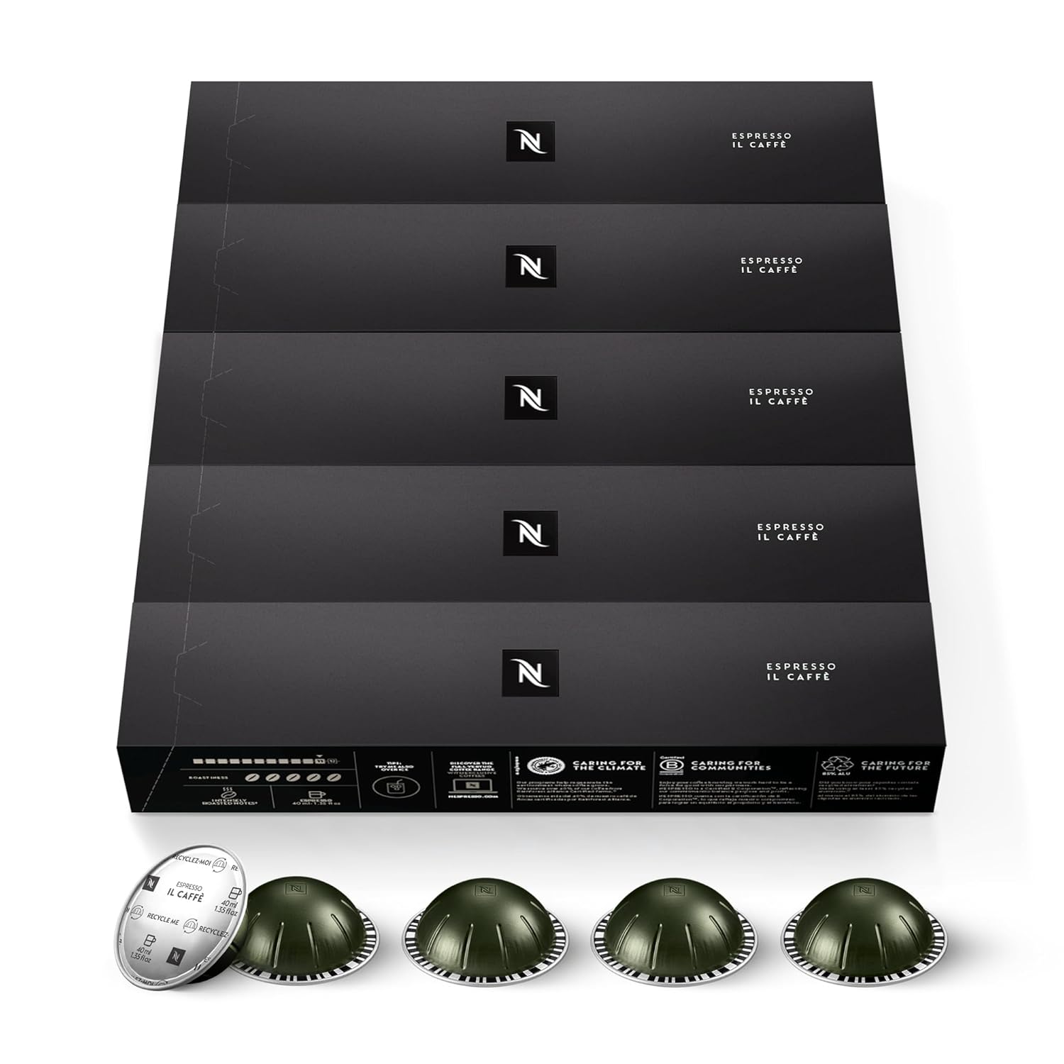 Nespresso Capsules Vertuo Il Caffe 50-Count Espresso Pods Review