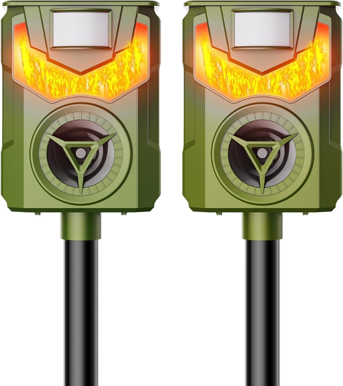 Solar Animal Repeller Ultrasonic Deer Repeller with 5 Modes