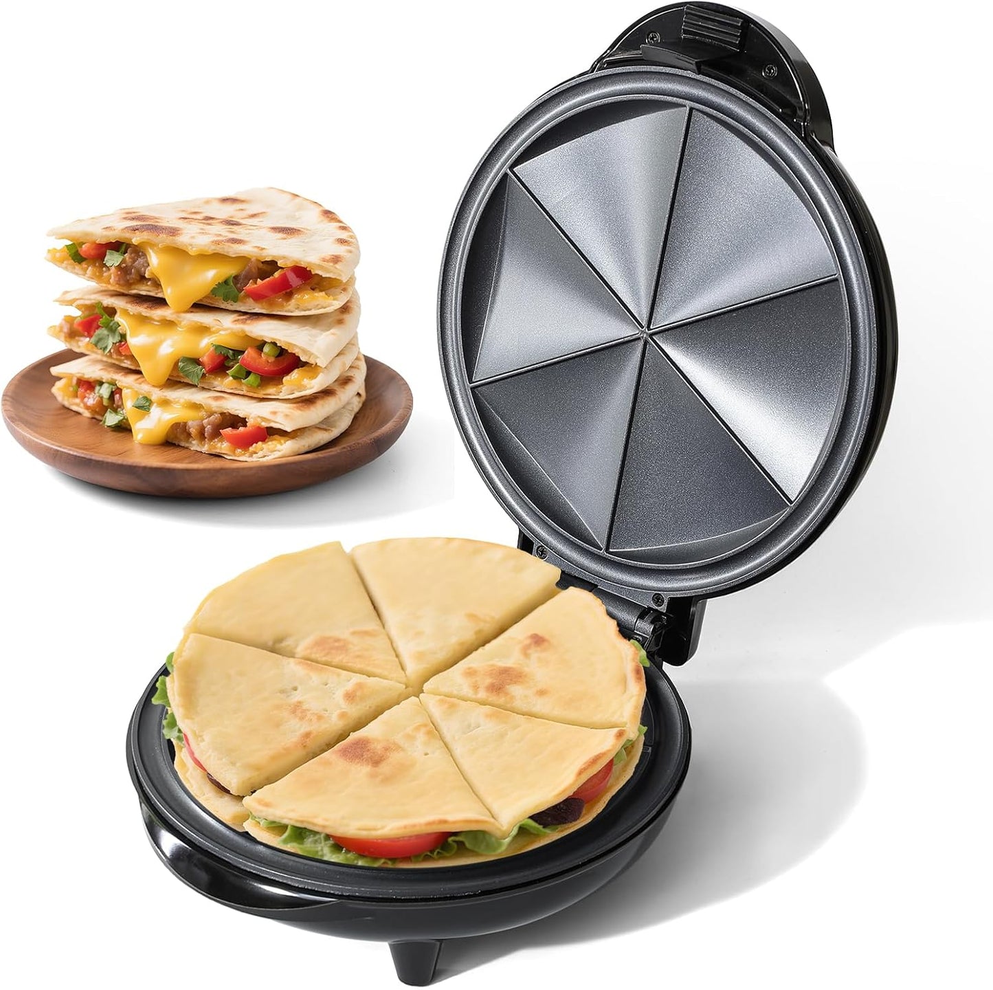 Electric Quesadilla Maker for Perfect Taco Tuesday Snacks