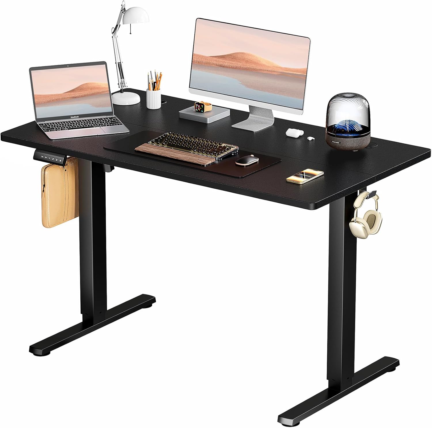 SMUG Adjustable Height Standing Desk for Ergonomic Work Setup
