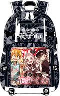Toilet Bound Hanako kun Canvas Laptop Backpack 16in - Comfortable