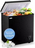 WANAI 5.0 Cu.Ft Compact Chest Freezer for Home and Dorm Use