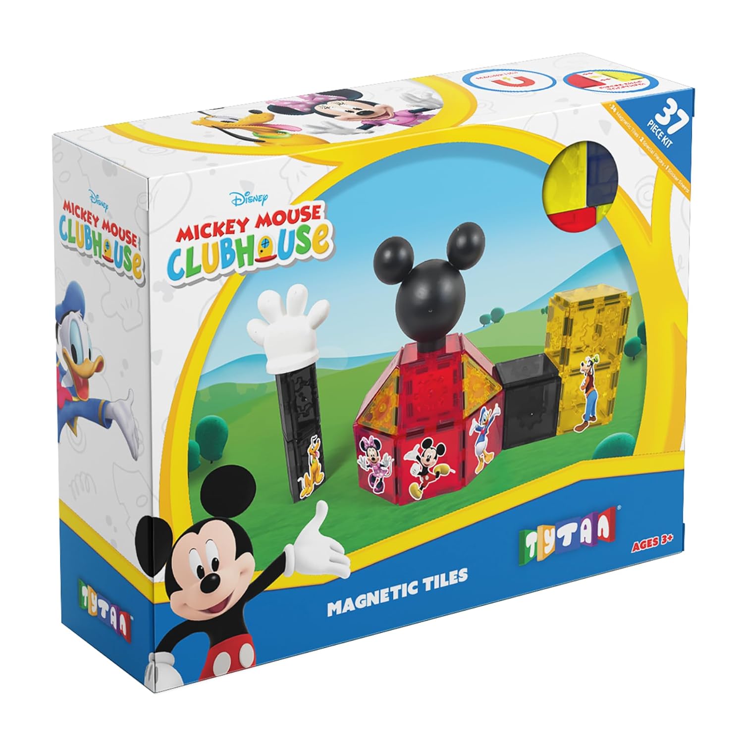 Mickey Mouse Magnetic Building Set for Creative STEM Learning
