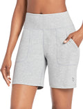 baleaf Bermuda Shorts for Women High Waisted 7in - Relaxed Fit Workout