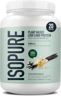 Isopure Plant-Based Protein Powder Vanilla - Lactose Free