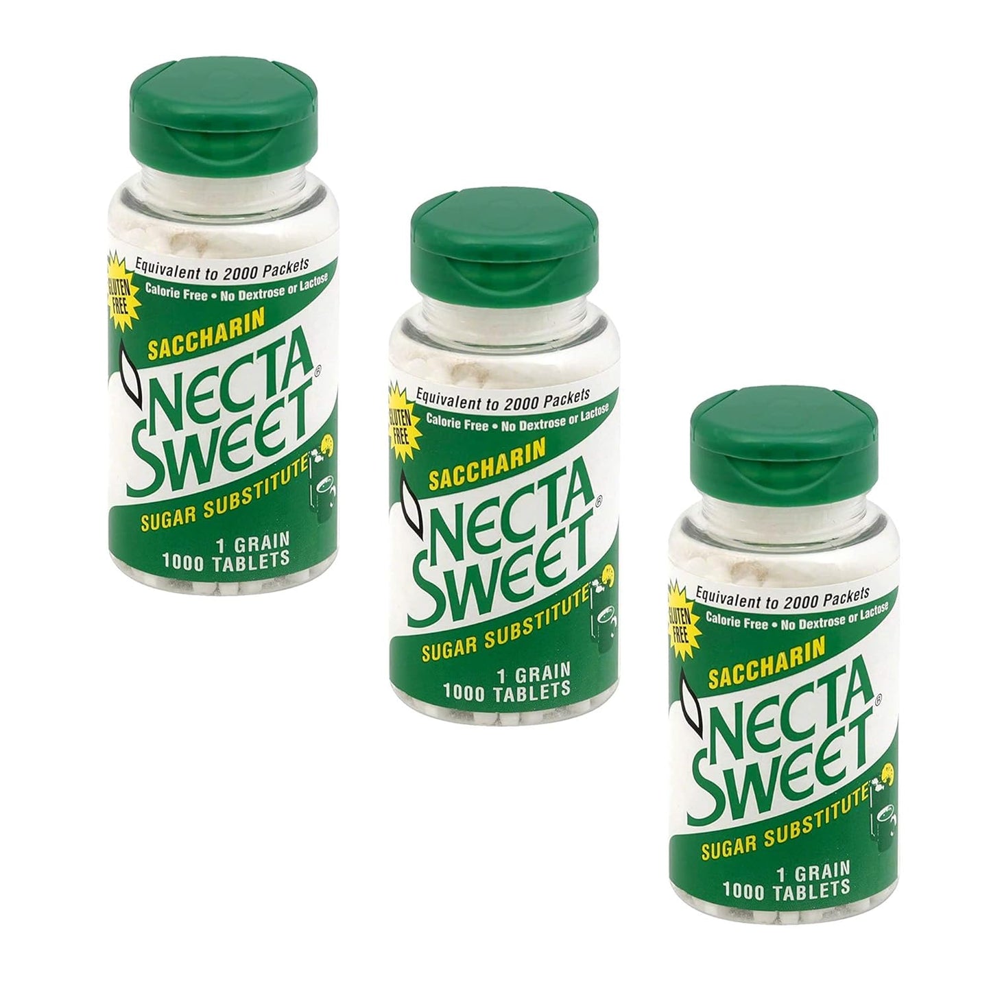 Necta Sweet Saccharin Tablets - Zero-Calorie Sugar Substitute Pack
