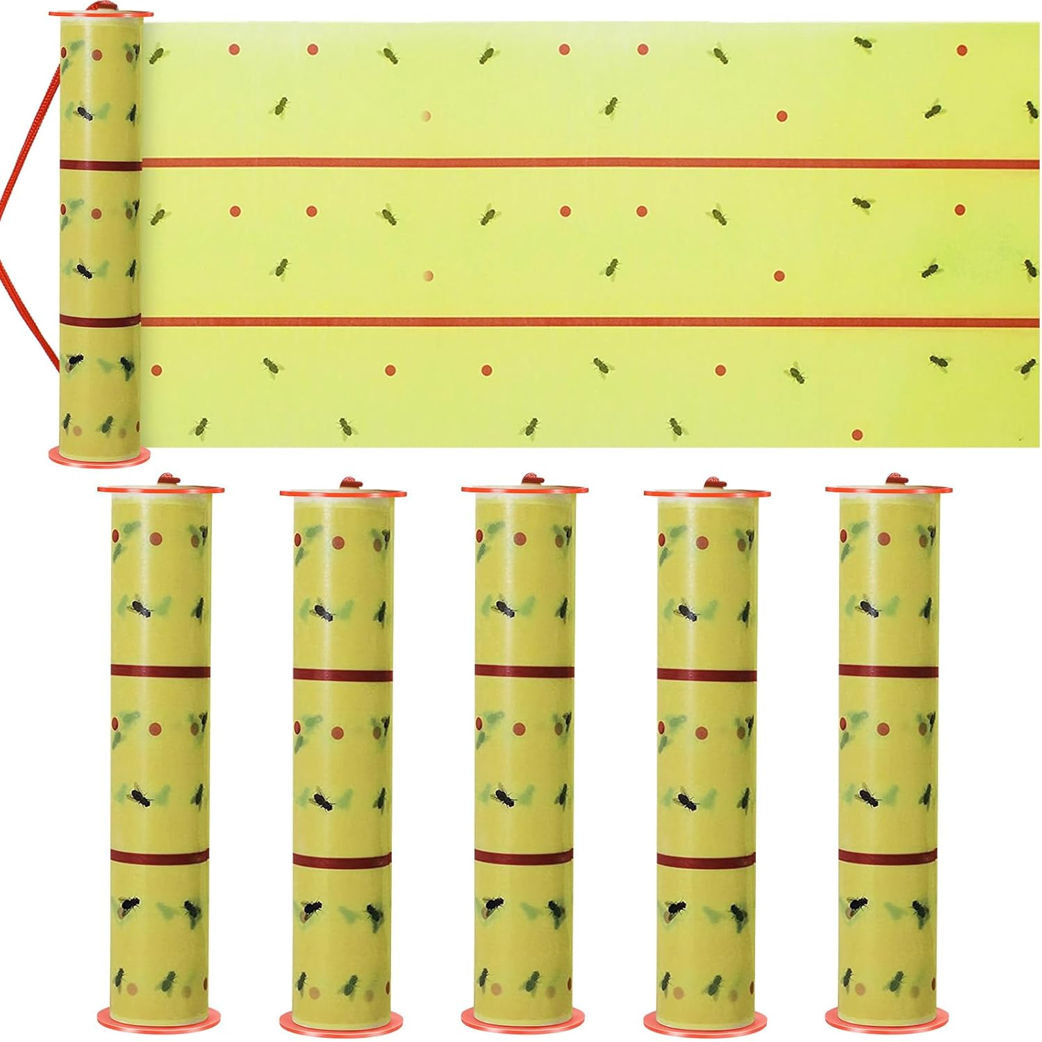 Qualirey Giant Sticky Fly Traps for Indoor and Outdoor Use