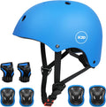 Kids Bike Helmet and Protective Gear Set for 3-8 Years - Multi-Sport
