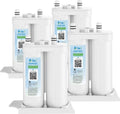 Tier1 RWF1031 Refrigerator Water Filter Replacement 4 Pack - Reliable