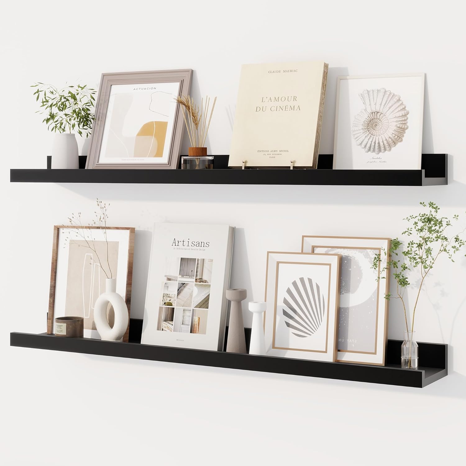 Dreamland Picture Ledge Shelf Set of 2 for Stylish Display