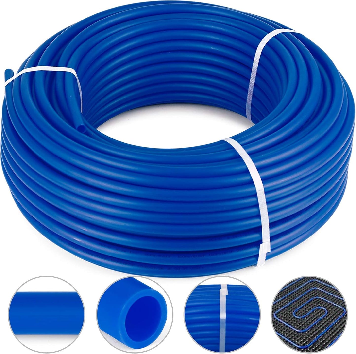 VEVOR 3/4 Inch PEX Tubing 500 Ft for Radiant Heat Systems