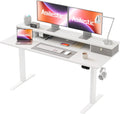 Agilestic 53 x 24 in Electric Standing Desk with Drawers - Sit Stand