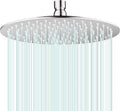 All Metal Rain Shower Head 10 in - Heavy Duty Stainless Steel