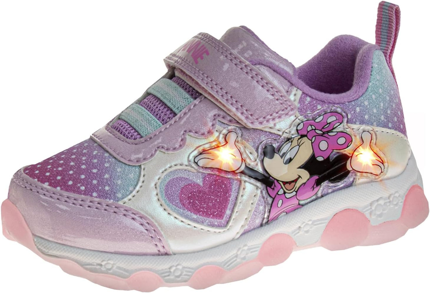 Disney Girls Minnie Mouse Light Up Laceless Running Shoes Review