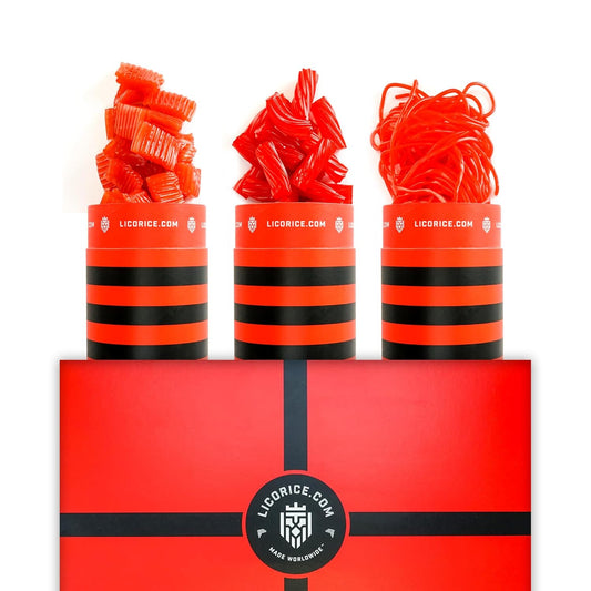 Gourmet Assorted Red Licorice Gift Set - Perfect for Any Occasion