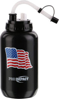 Pro Impact Boxing Water Bottle - Squeezable 35.5 Oz Straw & Spray