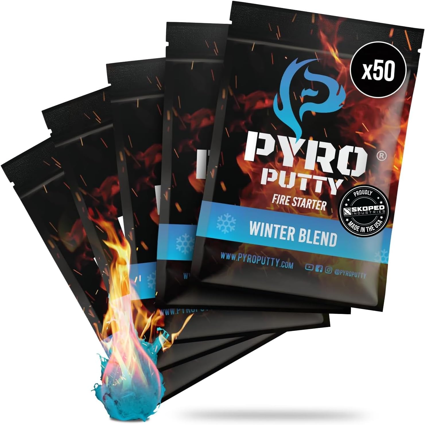 Phone Skope Pyro Putty: Waterproof Fire Starter for Survival