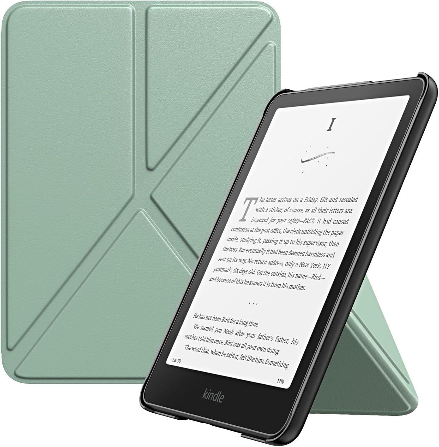 MoKo Origami Standing Shell Case for 7in Kindle Paperwhite 2024