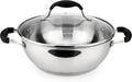 AVACRAFT 9 in Stainless Steel Everyday Pan - Five-Ply Base