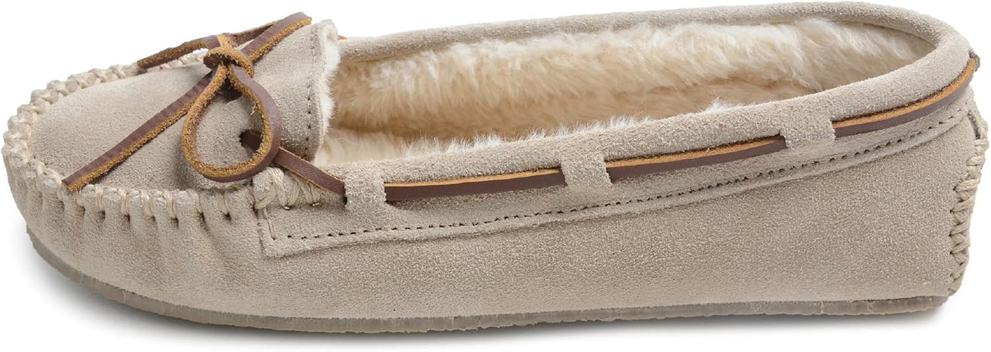 Minnetonka Women's Cally Moccasin Slipper for Ultimate Comfort