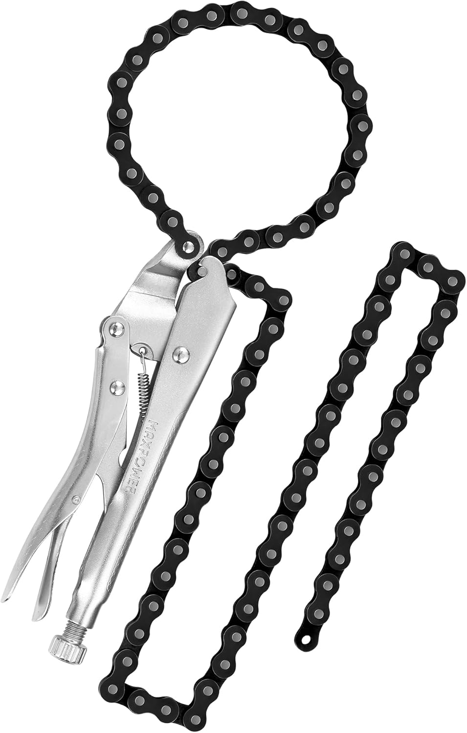 MAXPOWER Locking Chain Clamp: 9-Inch Pliers for Versatile Use