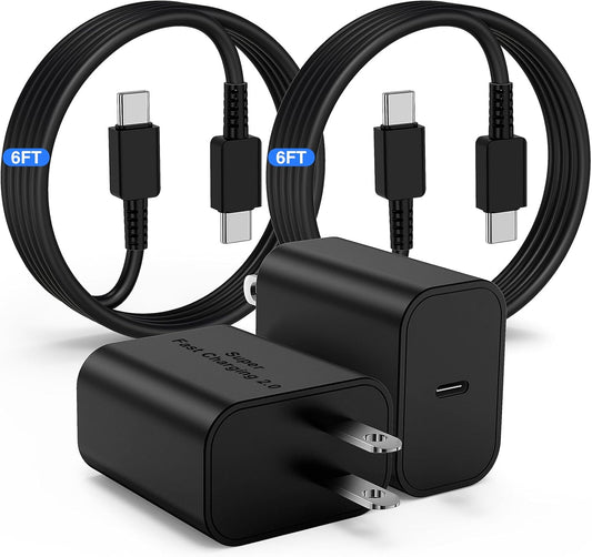Super Fast 45W Samsung Charger 2Pack
