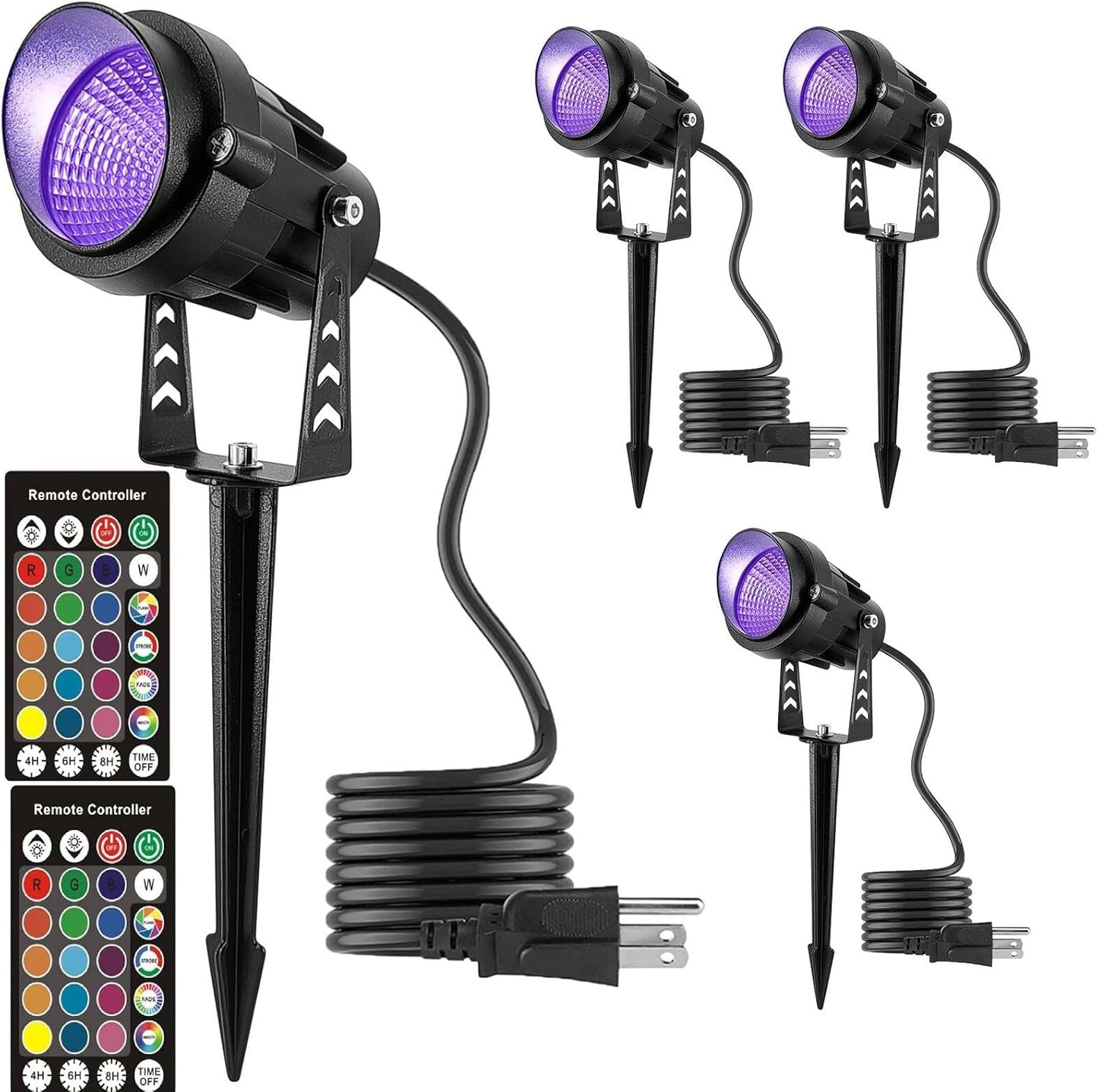 Halloween RGB Spot Lights by kooplicht for Outdoor Fun