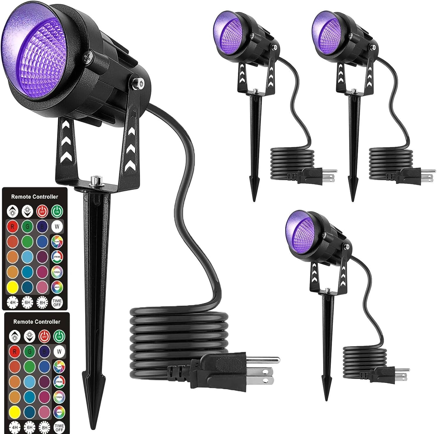 Halloween RGB Spot Lights by kooplicht for Outdoor Fun