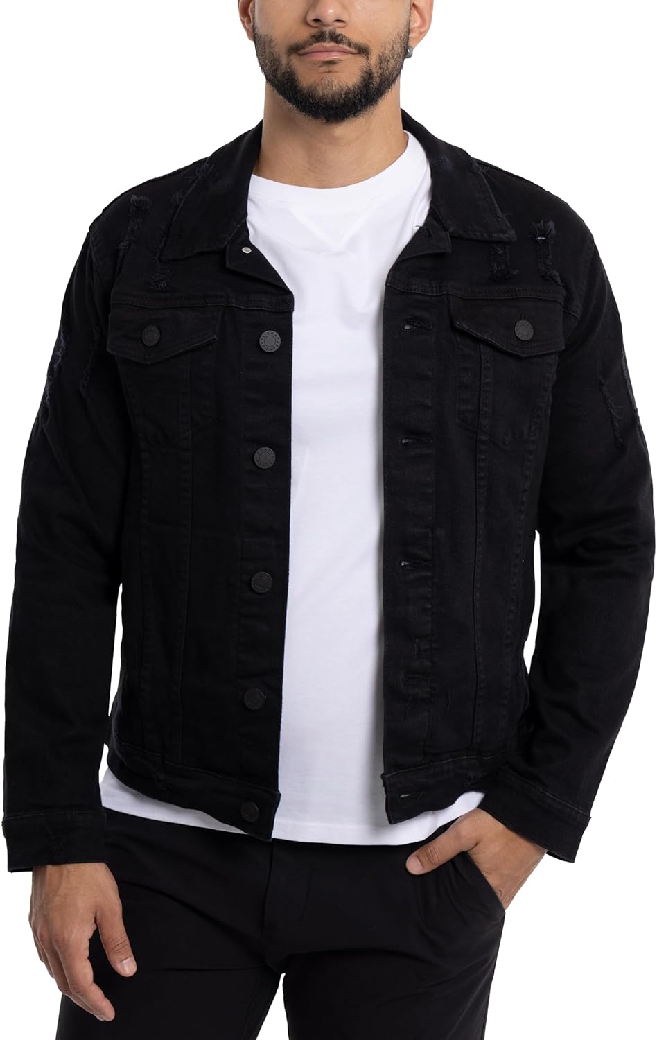 X RAY Mens Denim Jacket for Casual Style and Everyday Wear