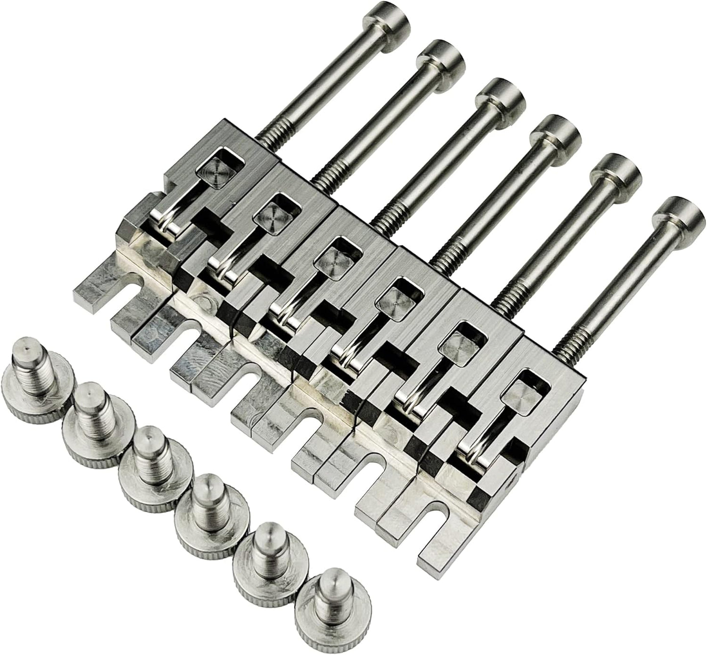 Kaynes Stainless Steel Double Locking Tremolo Bridge Saddles