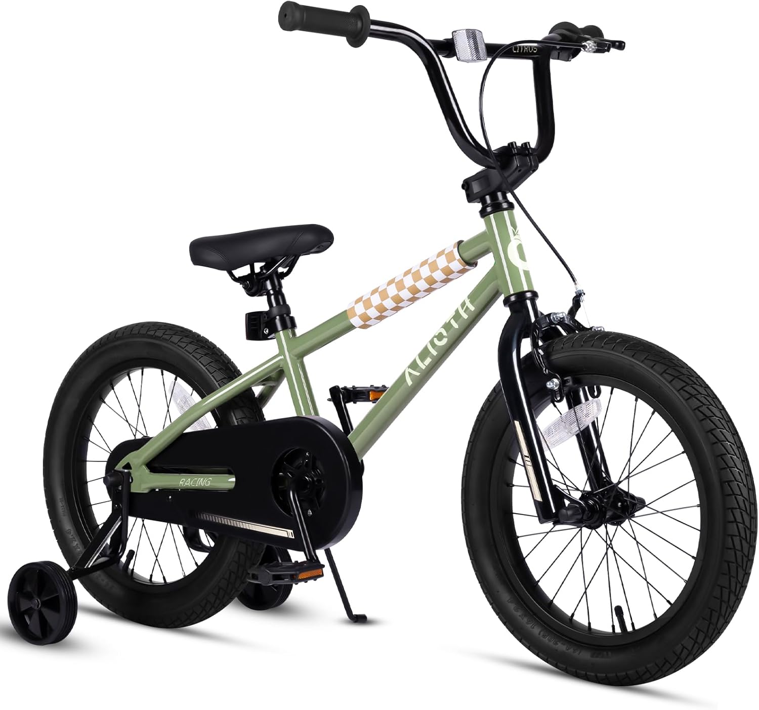 BMX Style Kids Bike for 2-8 Years Old with Training Wheels