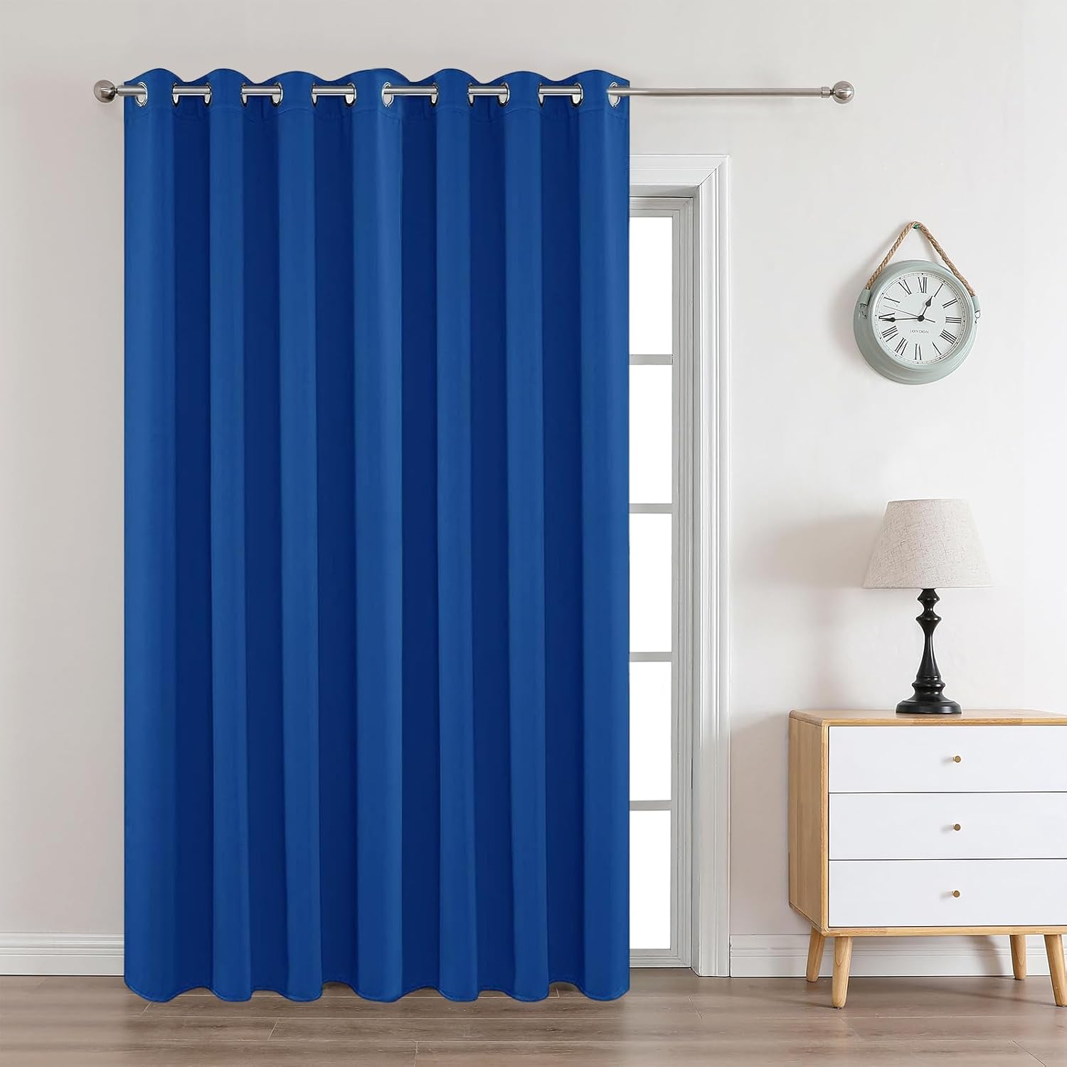 Joydeco Blackout Curtains 95 Inches Long for Living Room & Bedroom