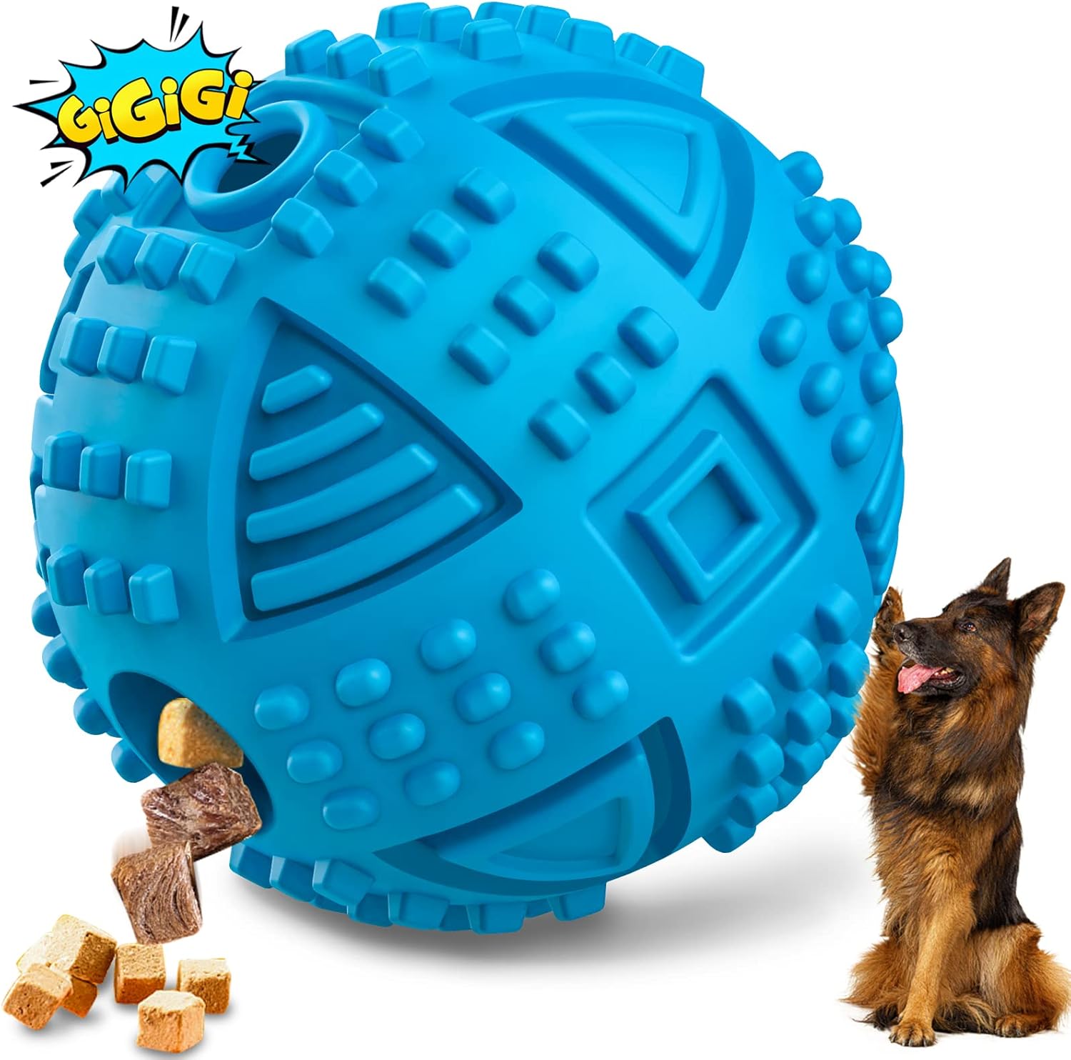 Indestructible Squeaky Toy for Large Dogs