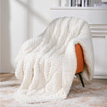 Topblan Weighted Blanket for Adults 48 in x 72 in 15lbs - Cozy Sherpa