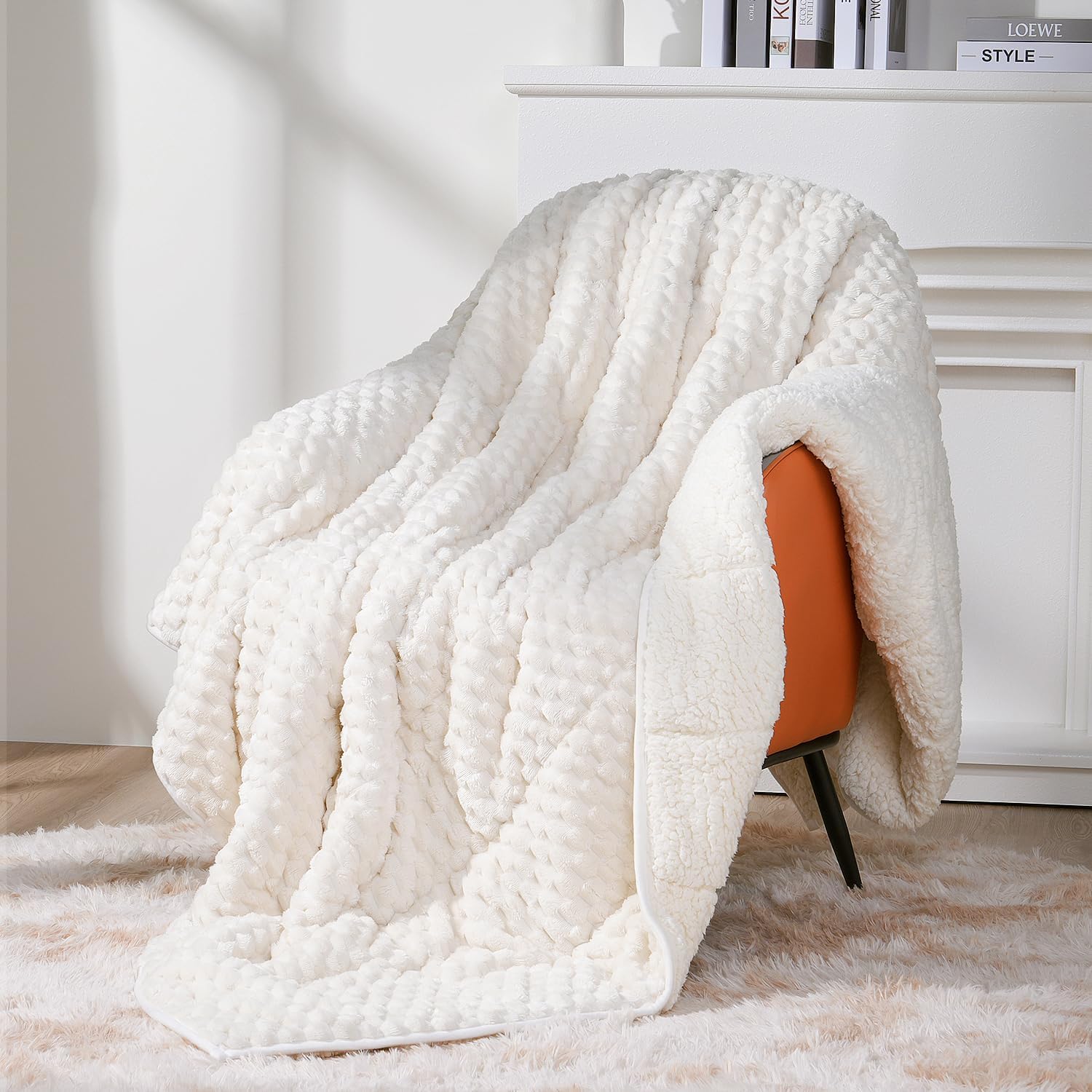 Topblan Weighted Blanket for Adults - Soft Sherpa Comfort