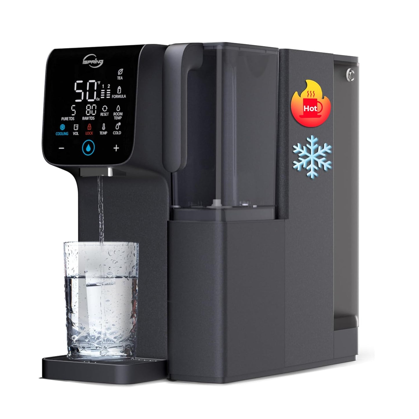 iSpring RCD100HCG Hot & Cold Reverse Osmosis Water Filter