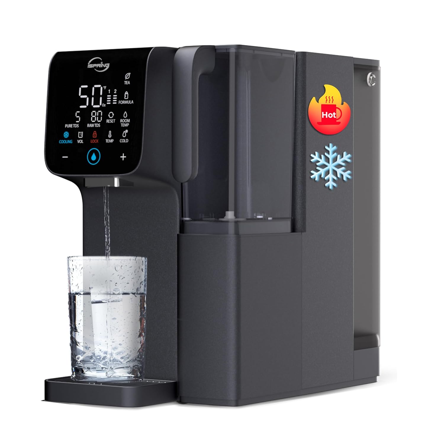 iSpring RCD100HCG Hot & Cold Reverse Osmosis Water Filter