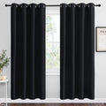 NICETOWN Blackout Curtain Panels 78 in - Heavy Thermal Light Blocking