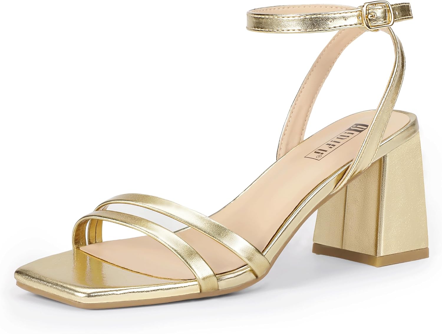 IDIFU IN3 Women's Strappy Heels for Wedding and Prom Events