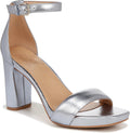 Naturalizer Womens JoyHeeled Sandal Leather Square Toe Platform