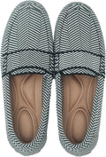 Women's Lightweight Knitted Loafers Casual Flat Shoes - Comfortable If